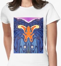 Wild Style Airbrush Women's Fitted T-Shirt