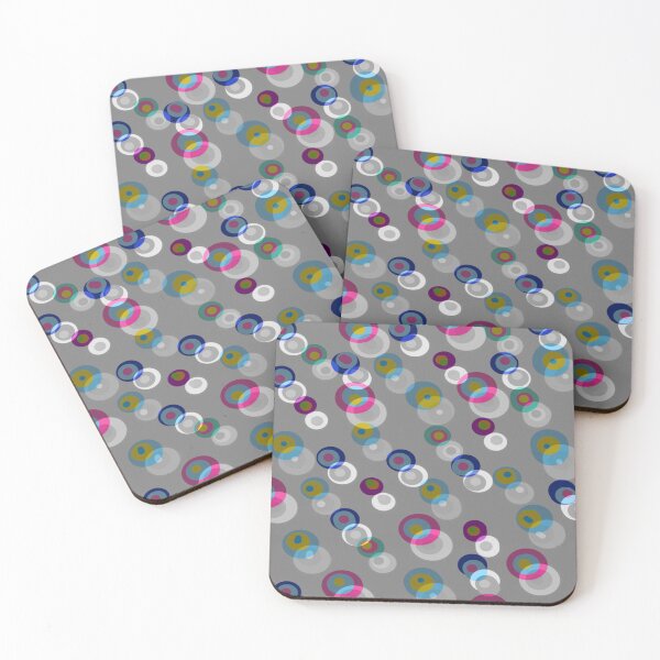Item preview, Crazy Circles In Grey designed and sold by Zena Rowland.