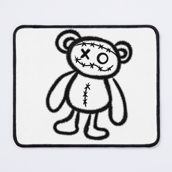 Item preview, Broken Creepy bear designed and sold by Artsbyhash.