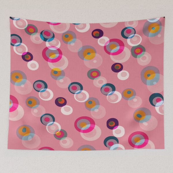 Item preview, Crazy Pink Circles designed and sold by Zena Rowland.