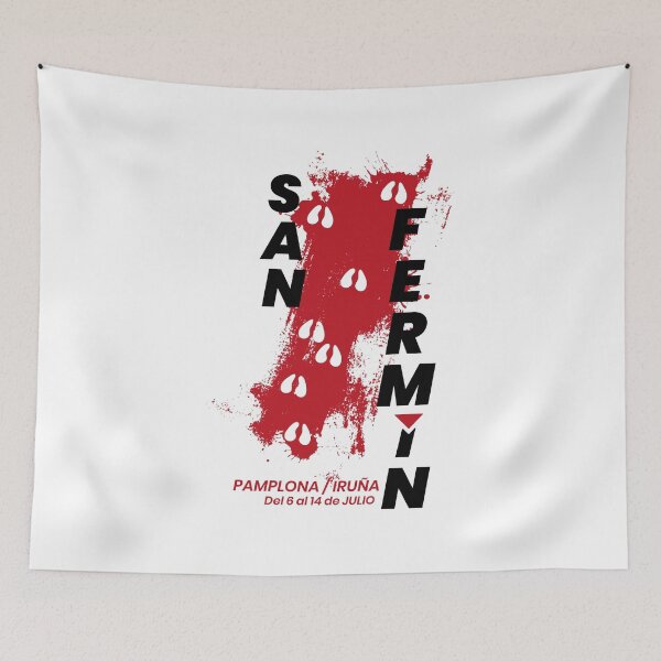 Item preview, San Fermines in the blood designed and sold by PabloUria.