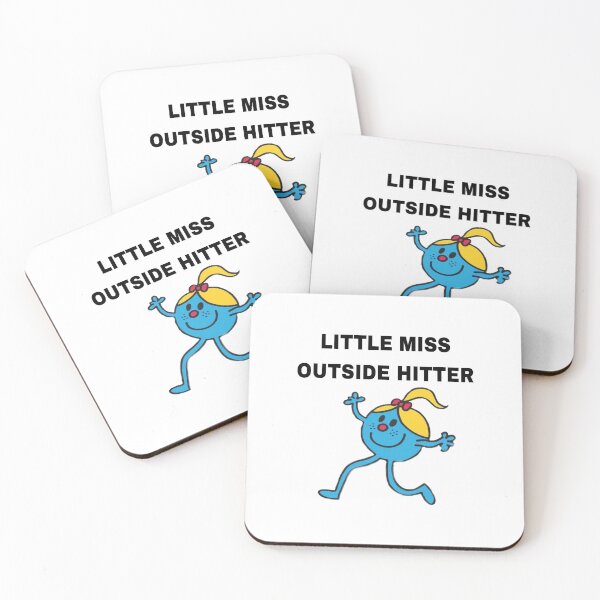 Item preview, LITTLE MISS OUTSIDE HITTER designed and sold by krispull.