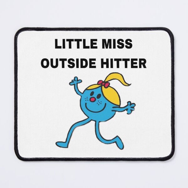 Item preview, LITTLE MISS OUTSIDE HITTER designed and sold by krispull.