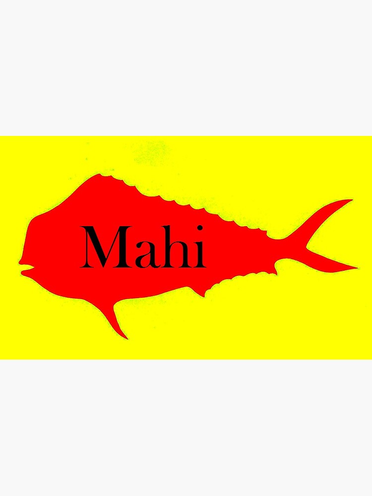 "Mahi Mahi" Sticker for Sale by barryknauff Redbubble