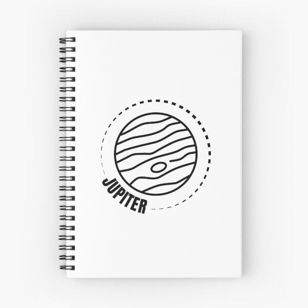 Item preview, Planet Jupiter (BLACK DESIGN) designed and sold by EleannaInSpace.