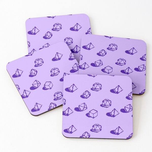 Item preview, Pixel Dice Purple designed and sold by Mark Grant.