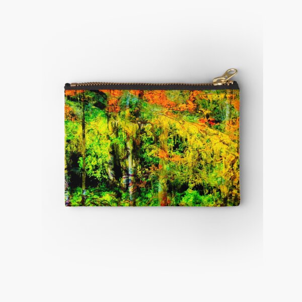 Item preview, Lost Landscape Abstract in Green and Orange designed and sold by EdwardMonet.