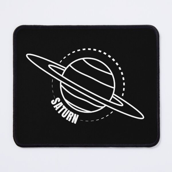 Item preview, Planet Saturn (WHITE DESIGN) designed and sold by EleannaInSpace.