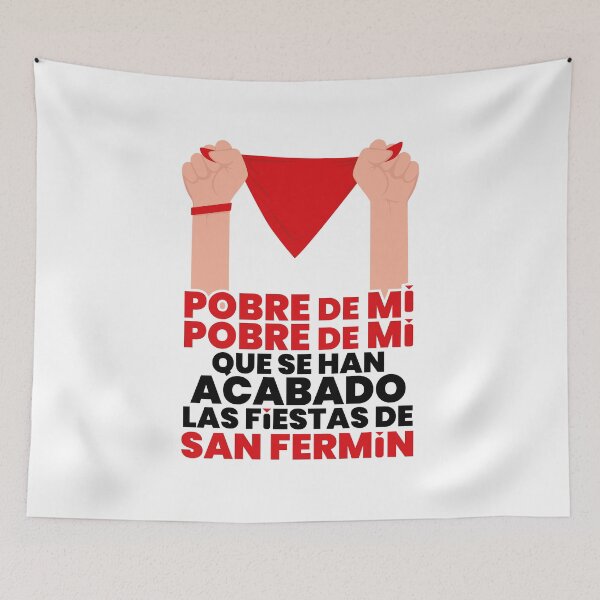 Item preview, Poor me, the San Fermin festivities are over. designed and sold by PabloUria.