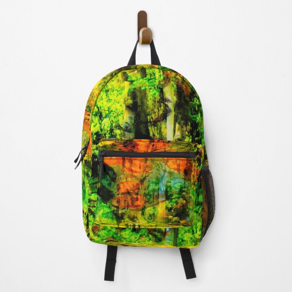 Item preview, Lost Landscape Abstract in Green and Orange designed and sold by EdwardMonet.