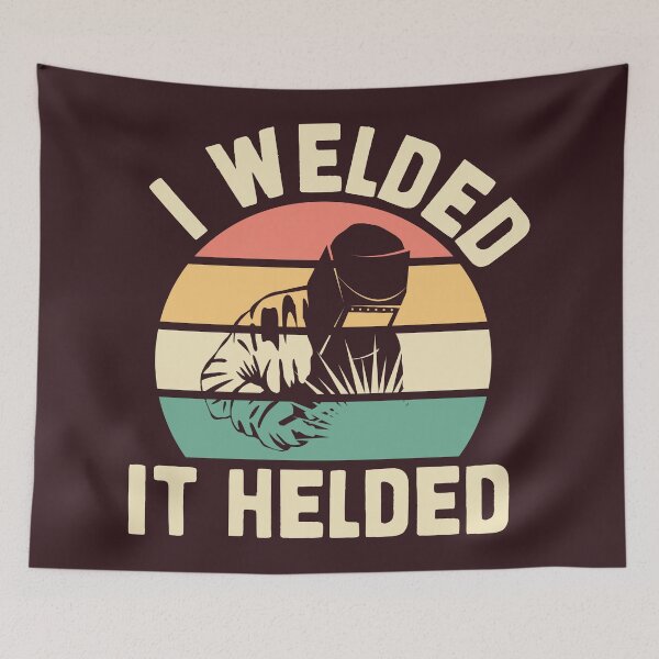 Item preview, I welded it helded retro sunset designed and sold by Statim.