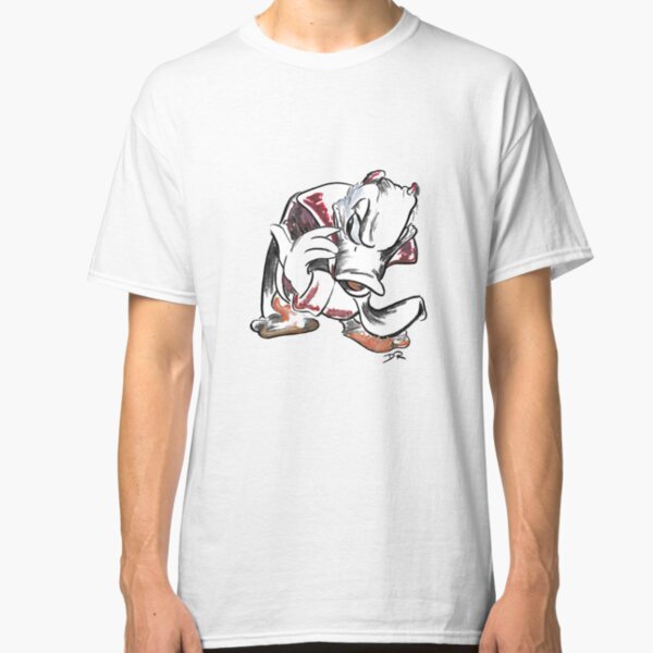 Charcoal and Oil - Devil Donald Duck Classic T-Shirt