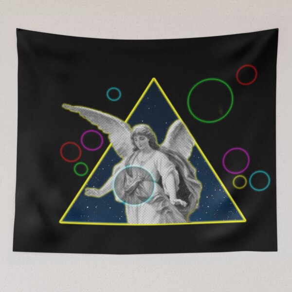 Item preview, aesthetic vaporwave angel 2 designed and sold by bunsbodega.
