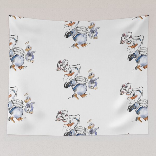 Item preview, Charcoal and Oil - Devil Donald Duck designed and sold by douglasrickard.