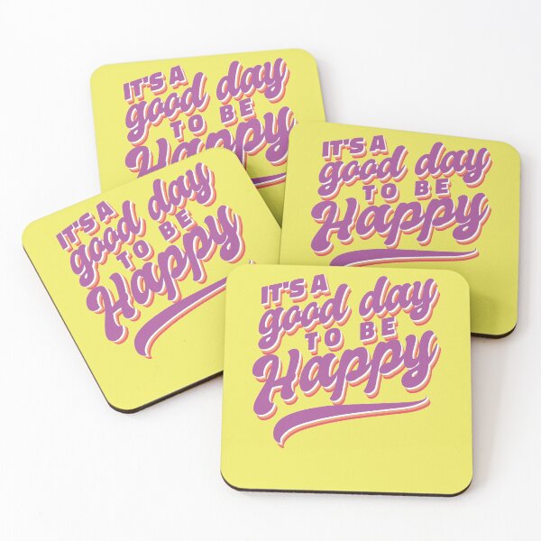 Item preview, Motivation It's A Good Day To Be Happy, Motivational Quote designed and sold by Heddar Badreddine.