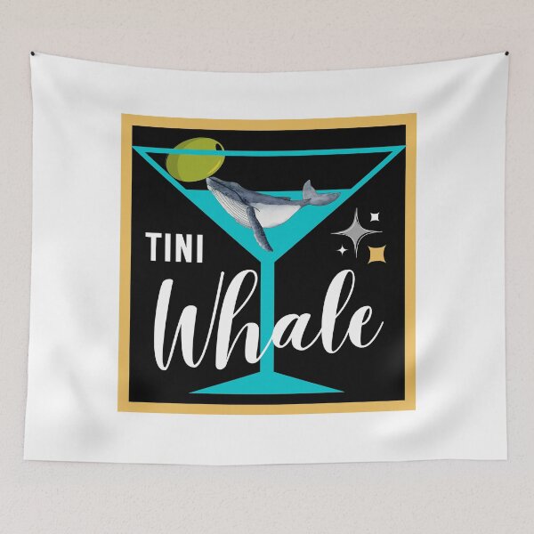 Item preview, Martini Whale designed and sold by AMERICANCHEEZ.