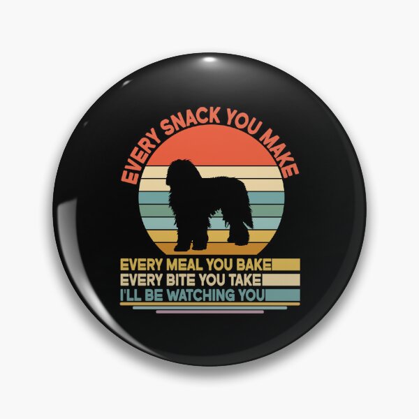 Item preview, Bergamasco sheepdog Every Snack You Make Every Meal You Bake, Bergamasco sheepdog Vintage Dog Owner Mom Dad Birthday Christmas Gift designed and sold by xlnv.