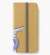 Charcoal and Oil - Angel Donald Duck iPhone Wallet/Case/Skin