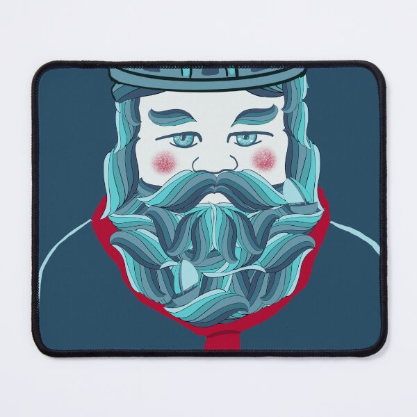 Item preview, Sailor blue with red bandana designed and sold by Muensterman.