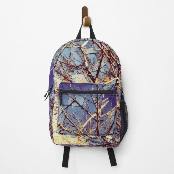 Item preview, Colorful rustic almond tree designed and sold by mindmaster007.