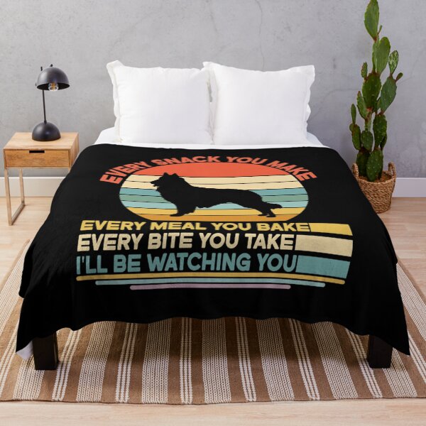 Item preview, Belgian sheepdog Every Snack You Make Every Meal You Bake, Belgian sheepdog Vintage Dog Owner Mom Dad Birthday Christmas Gift designed and sold by xlnv.