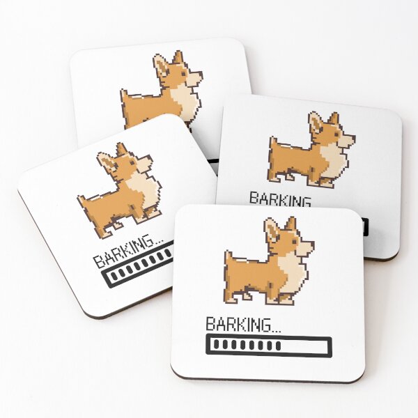 Item preview, Corgi bark loading, barking dog corgie  designed and sold by T-Look.