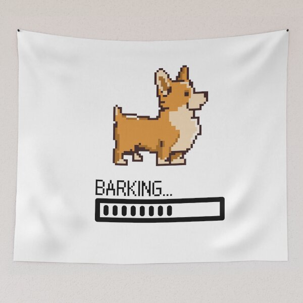 Item preview, Corgi bark loading, barking dog corgie  designed and sold by T-Look.
