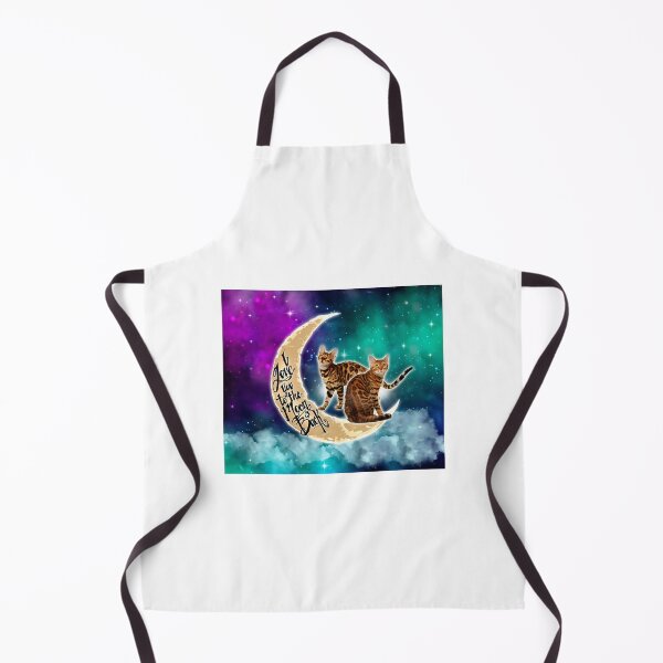 Item preview, Galaxy Love You To The Moon And Back Bengal Cat designed and sold by RoySqrali.
