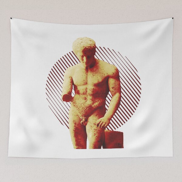 Item preview, Vaporwave Greek Statue designed and sold by bunsbodega.