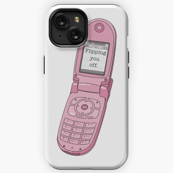 Pink Flip Phone - Y2K Aesthetic