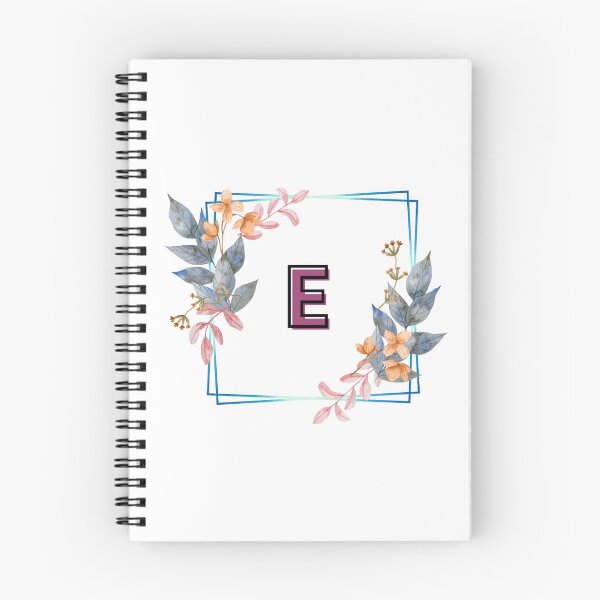 Item preview, Initial E Flowers Design, Monogram with Flowers, Initial Gifts for Her- designed and sold by bartdesigner.
