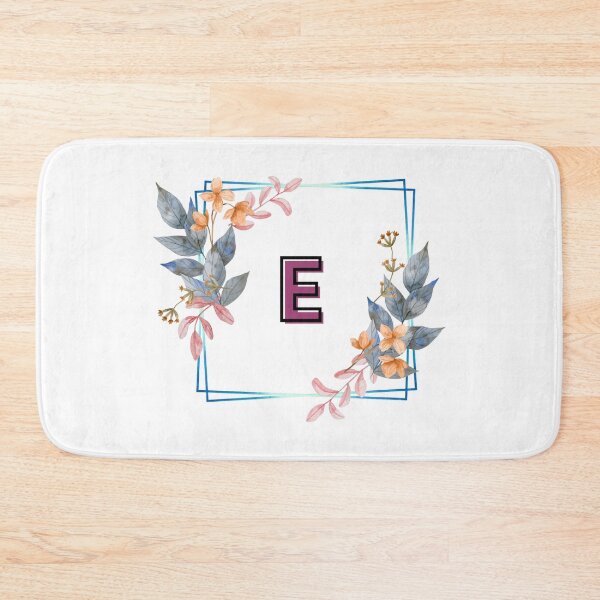 Item preview, Initial E Flowers Design, Monogram with Flowers, Initial Gifts for Her- designed and sold by bartdesigner.