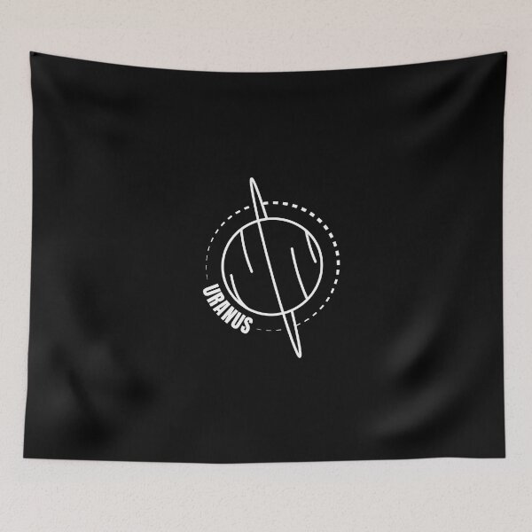 Item preview, Planet Uranus (WHITE DESIGN) designed and sold by EleannaInSpace.