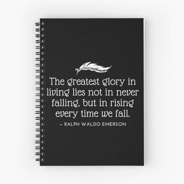 Item preview, Ralph Waldo Emerson Greatest Glory designed and sold by NRealm.
