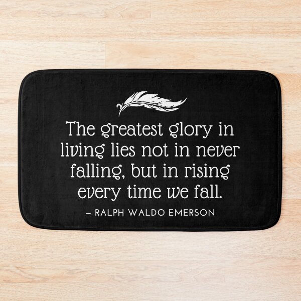 Item preview, Ralph Waldo Emerson Greatest Glory designed and sold by NRealm.