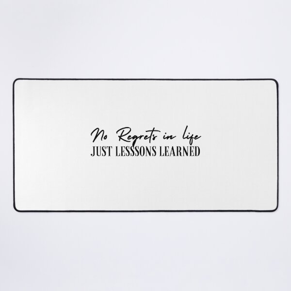 Item preview, No regrets in life just lessons learned designed and sold by Oreo2020 Creations.