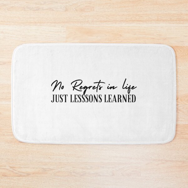 Item preview, No regrets in life just lessons learned designed and sold by Oreo2020 Creations.