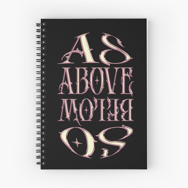 Item preview, As above so below - As above, so below lettering chrome designed and sold by cat-astro-phe.