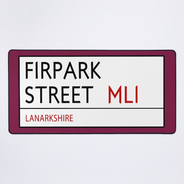 Item preview, FIRPARK STREET Sign - MOTHERWELL designed and sold by Confusion101.