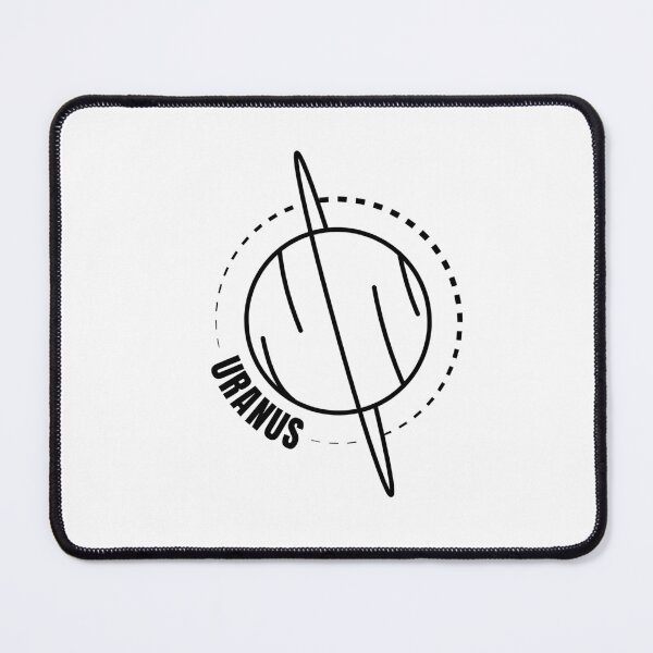 Item preview, Planet Uranus (BLACK DESIGN) designed and sold by EleannaInSpace.