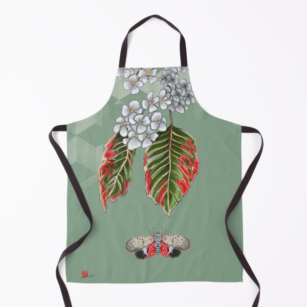 Item preview, Asian Spotted Cicada and White Blossoms designed and sold by Audrey Takeshta.