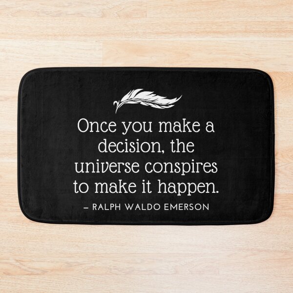 Item preview, Ralph Emerson Waldo Make a Decision designed and sold by NRealm.