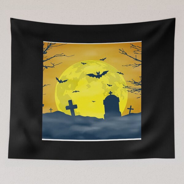 Item preview, Halloween Spooky Night Scene Chiffon Top designed and sold by sehgalnoorg.