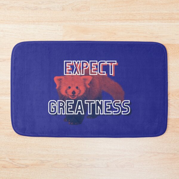 Item preview, Red Panda Expect Greatness designed and sold by GleamingGiant.