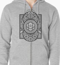Ultra Sacred Geometry Zipped Hoodie