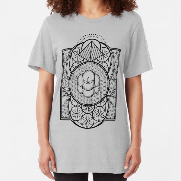 Ultra Sacred Geometry Slim Fit T-Shirt