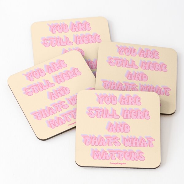 Item preview, You Are Still Here And Thats What Matters - YELLOW/PINK - From Feed designed and sold by tangelos.