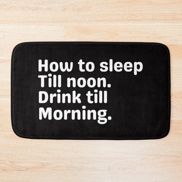 Item preview, How to sleep till noon. designed and sold by tabykid.