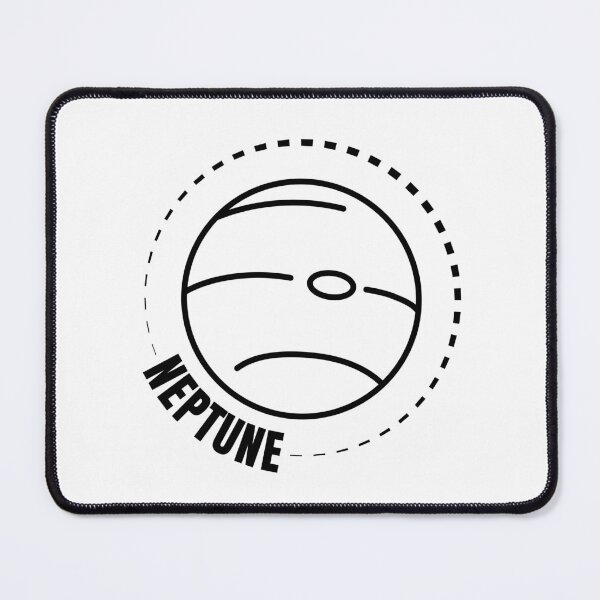 Item preview, Planet Neptune (BLACK DESIGN) designed and sold by EleannaInSpace.