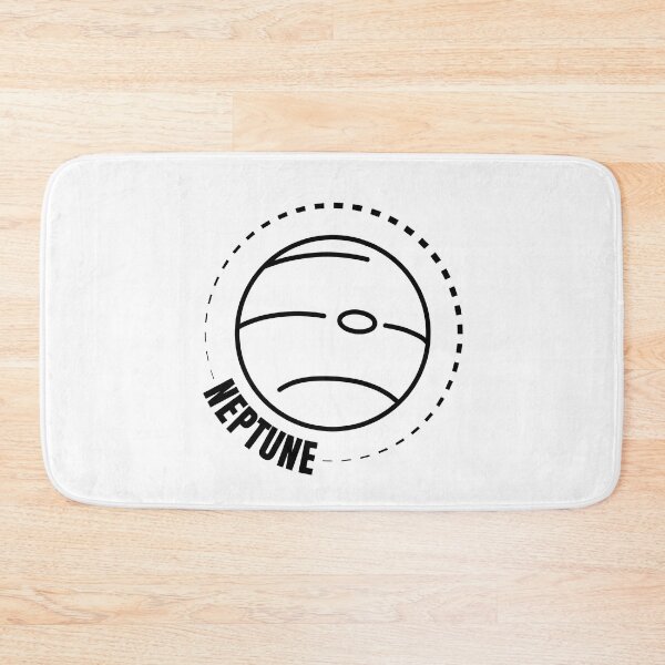 Item preview, Planet Neptune (BLACK DESIGN) designed and sold by EleannaInSpace.